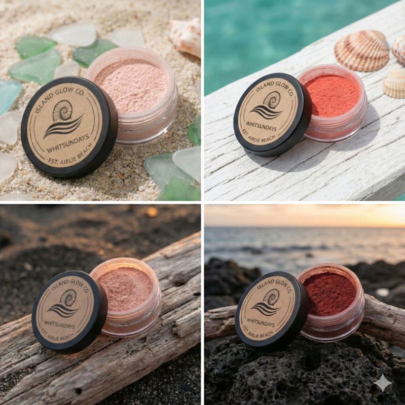 Blush in a rush ~ Island Glow Core shades